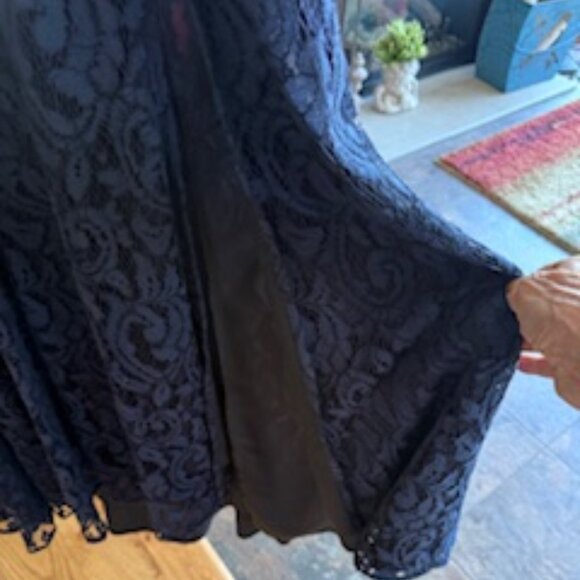 BCBGeneration Blue Gown - Picture 3 of 7